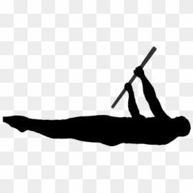 Front Lever Png, Transparent Png - workout silhouette png
