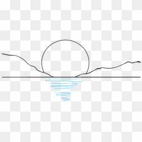 Sketch, HD Png Download - sunset clipart png