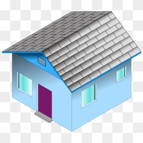 Small House Clipart 3d, HD Png Download - small house png