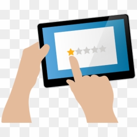 Bad Review Png, Transparent Png - flat hand png