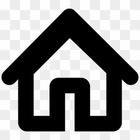 Small Home Button Icon, HD Png Download - small house png