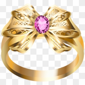 Diamond Jewellery Gold Png, Transparent Png - engagement ring clipart png