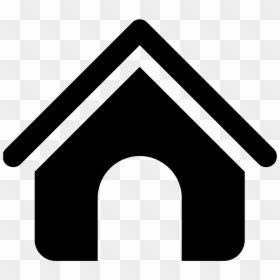 Android White Home Icon, HD Png Download - small house png