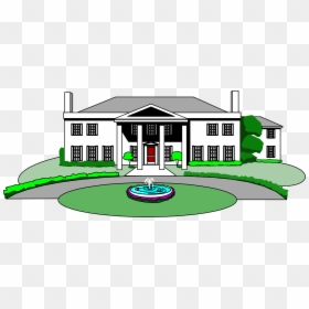 Mansion Clipart Png, Transparent Png - small house png