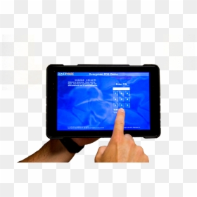 Tablet Computer, HD Png Download - flat hand png