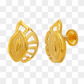 Earrings, HD Png Download - gold earring png