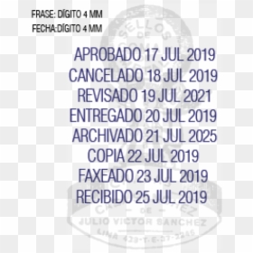 3 Julio 2019 Frase, HD Png Download - cancelado png