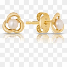 Earrings, HD Png Download - gold earring png