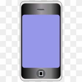 Cell Phone Clip Art, HD Png Download - celular vector png