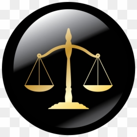 Simbolo De Derecho Abogado, HD Png Download - justice logo png
