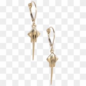 Earrings, HD Png Download - gold earring png