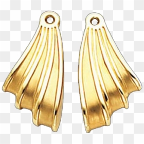 Earrings, HD Png Download - gold earring png