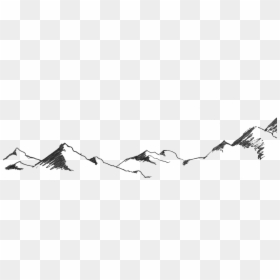 Mountain Art Png, Transparent Png - road trip png
