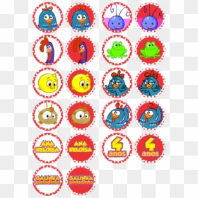 Galinha Pintadinha, HD Png Download - gallina pintadita png