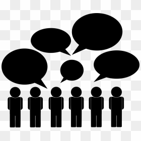 Black And White Communication Clipart, HD Png Download - foco png