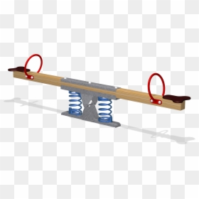 See Saw With Springs, HD Png Download - seesaw png