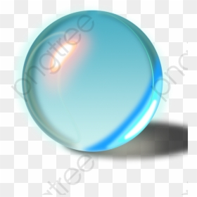 Blue Crystal Ball Png, Transparent Png - glass orb png