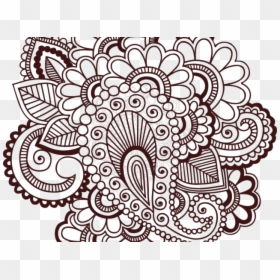 Simple Organic Shapes In Art, HD Png Download - henna tattoo png