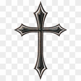 Old Metal Cross, HD Png Download - henna tattoo png