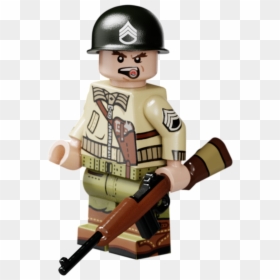 Brickmania Ww2 American Soldiers, HD Png Download - ww2 helmet png