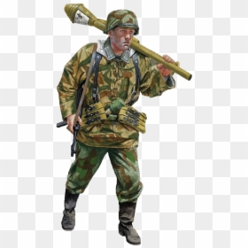 Ww2 German Panzergrenadier Uniform, HD Png Download - ww2 helmet png