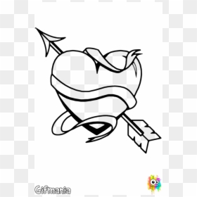 Imagens De Corações Com Laços, HD Png Download - corazón png