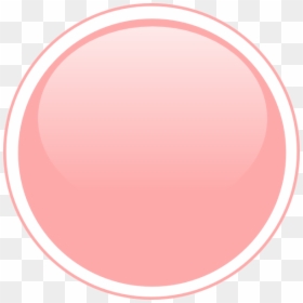 Glossy Peach, HD Png Download - circle button png