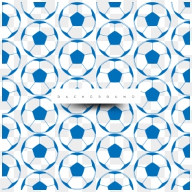 Soccer Pattern Png, Transparent Png - soccer ball vector png