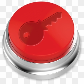 Red Button Clipart , Png Download - Circle, Transparent Png - circle button png