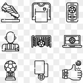 Soccer Ball Vector Png, Transparent Png - soccer ball vector png