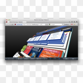 Firefox 3d View, HD Png Download - 3d button png