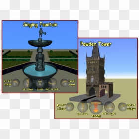 Tourist Attraction, HD Png Download - 3d button png