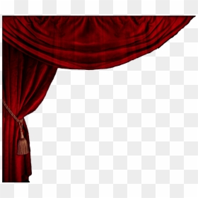 Theatre Curtains Png Real, Transparent Png - drapes png