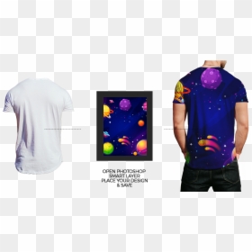 Polo Shirt, HD Png Download - t shirt design template png