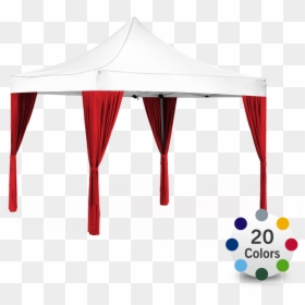 Decorated Pop Up Tents, HD Png Download - drapes png
