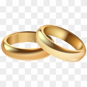 Wedding Ring Watercolor Png, Transparent Png - wedding background png