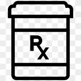 Pill Bottle Icon Png, Transparent Png - tablet clipart png