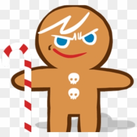 Gingerbread Cookie Run, HD Png Download - cartoon cookie png