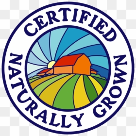 Certified Naturally Grown Logo, HD Png Download - brown circle png