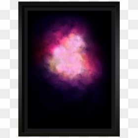 Galaxy Explosion, HD Png Download - purple explosion png