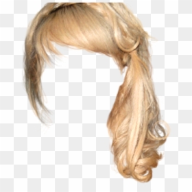 Blond, HD Png Download - long blonde hair png