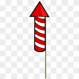 Cohete Fuego Artificial Png, Transparent Png - firework rocket png