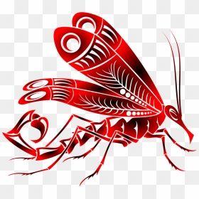 Scorpion Butterfly, HD Png Download - mosquito silhouette png