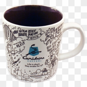 Caribou Coffee Mug , Png Download - Caribou Coffee Minnesota Mugs, Transparent Png - coffee cup stain png