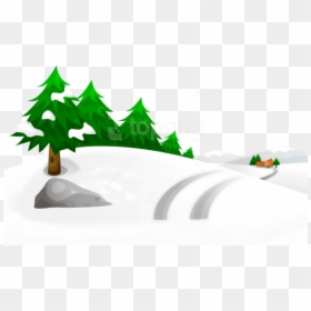雪景, HD Png Download - snow on the ground png