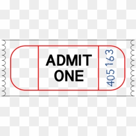 Train Ticket Clip Art, HD Png Download - ticket template png
