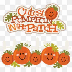 Cute Pumpkin Patch Clipart, HD Png Download - pretty border png