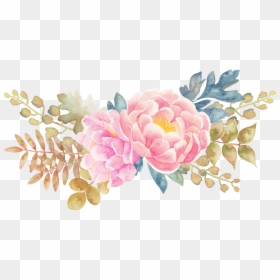 Watercolor Flower Vector Png, Transparent Png - watercolor clipart png