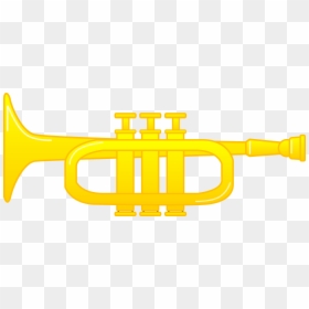 Graphics, HD Png Download - trumpet clipart png