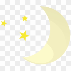 Weather Symbols Clear Night, HD Png Download - moon cartoon png